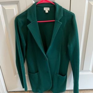 J crew sweater blazer